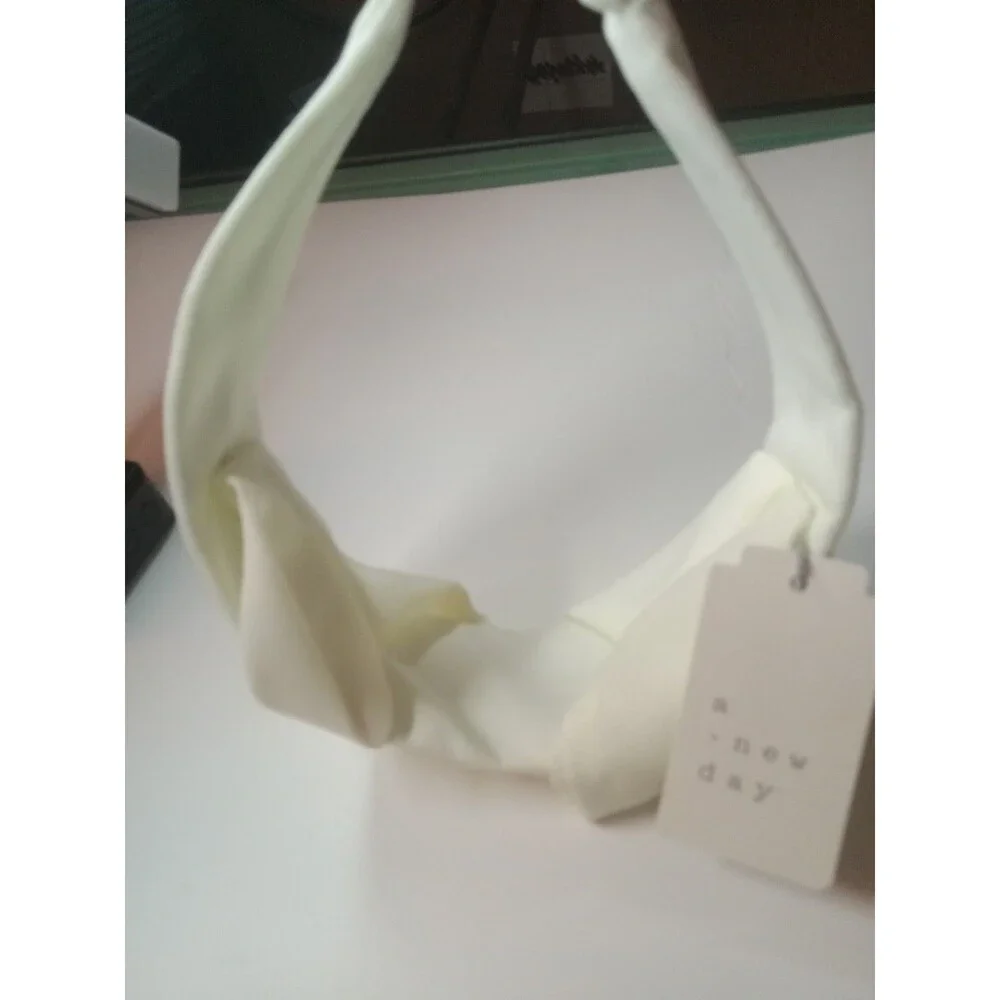 Twist Headband - a New Day™ Ivory: Hair Styling Accessory, Recycled Polyester